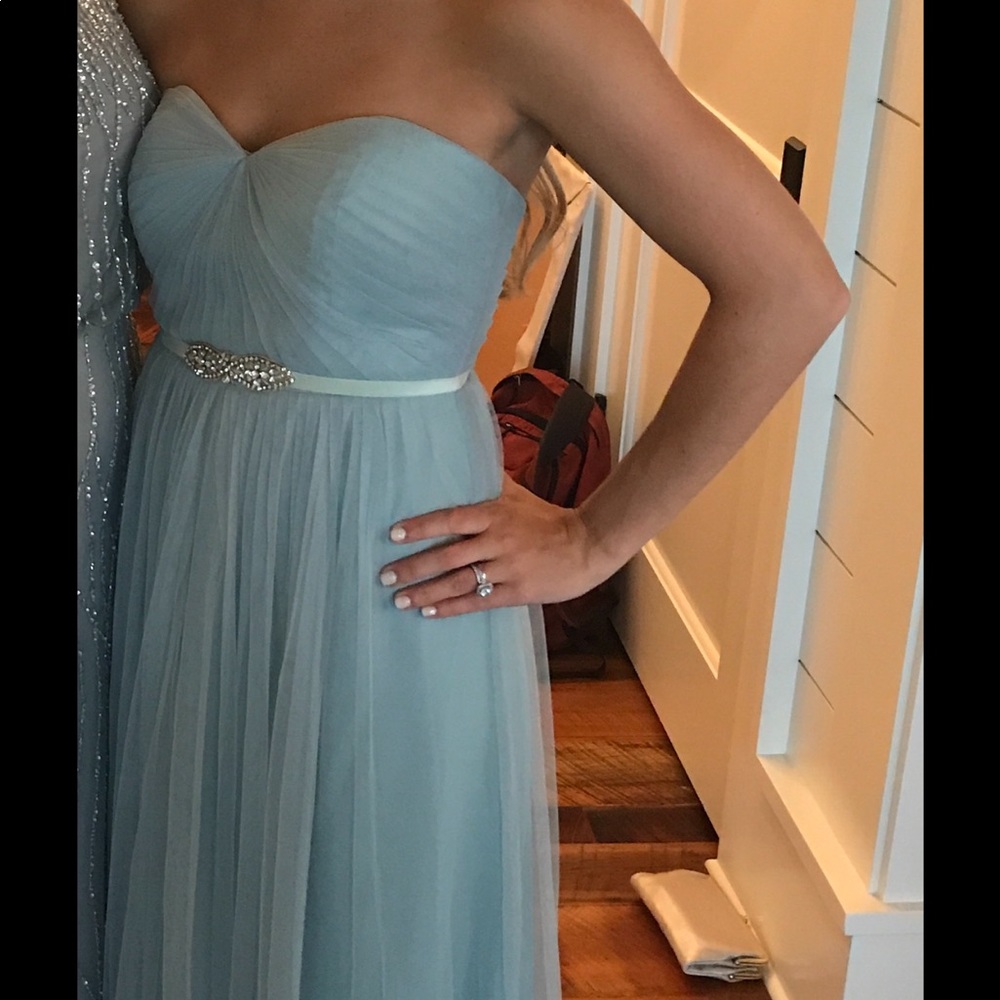 Jenny Yoo BHLDN strapless bridesmaid dress size 2